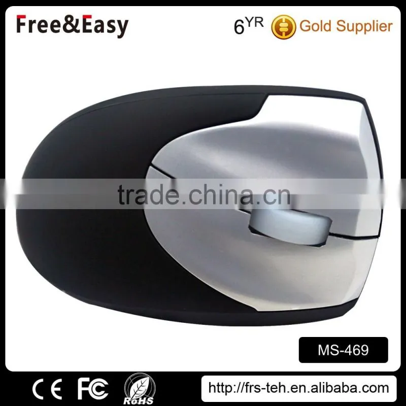 2016 Vertical Ergonomic optical wired mouse release tired
