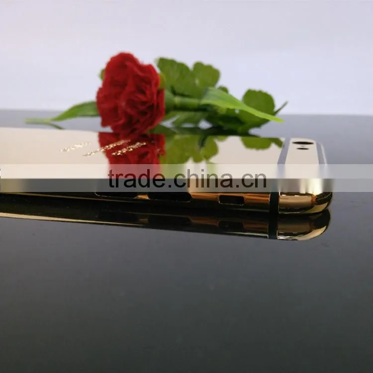 Luxury Rose Gold Housing for iPhone 6 Plus , Mirror Rose Gold Plated Back Housing Cover for iPhone 6 plus