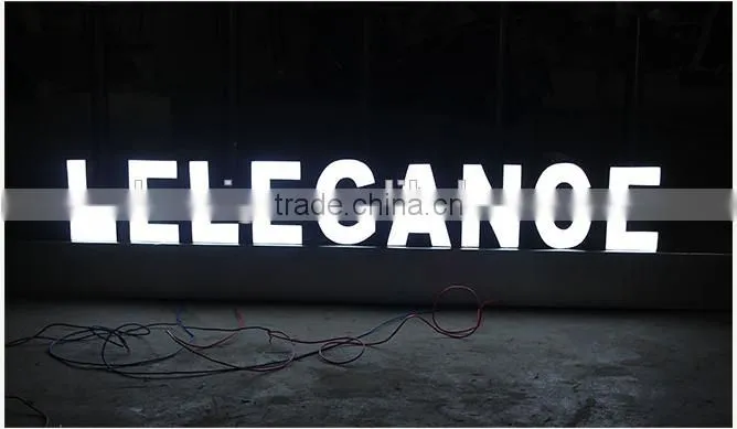 High Quality Mini Acrylic Channel Letter Sign Hot Sale For Shopping Mall