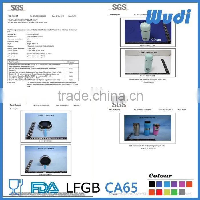 FDA approved 16OZ travel mug with double wall CM216