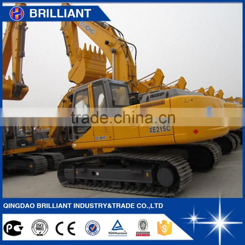 XCMG 1 m3 Hydraulic Grab Excavator Track Chain Excavator( 21500kg, XE215C)