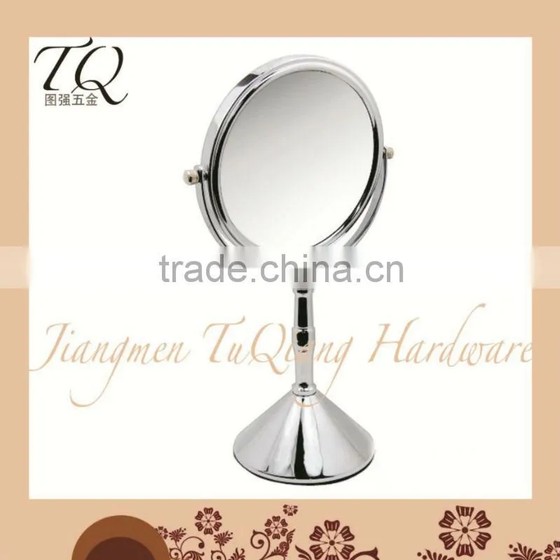 6 inch Chrome Metal Magnifying bath mirror