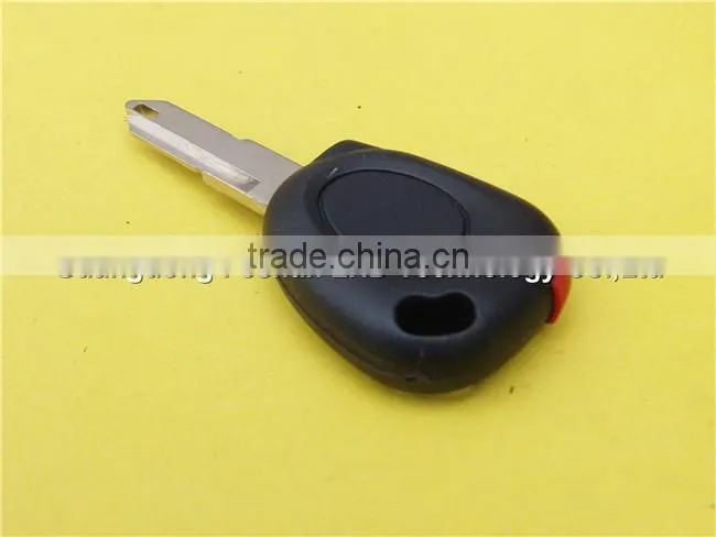 Replacement One Button Remote Key Fob Blank for RENAULT with light and red plug