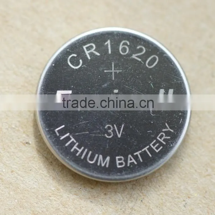 EUNICELL CR1620 LIR1620 BUTTON CELL BATTERY/3VOLT