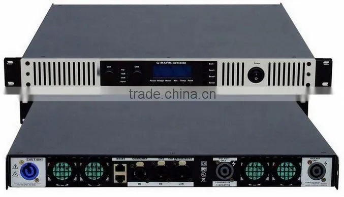Professional C-mark DSP audio power amplifier Net6000D 1000W