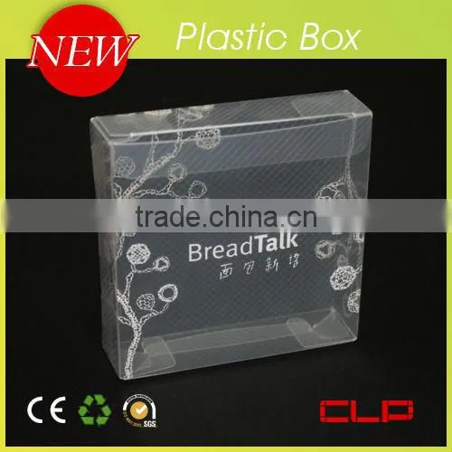 Clear plastic box for playing cards