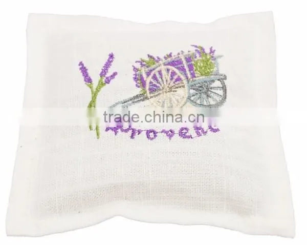 embroidery lavender bag,embroidery lavender pillow ,sachet bag