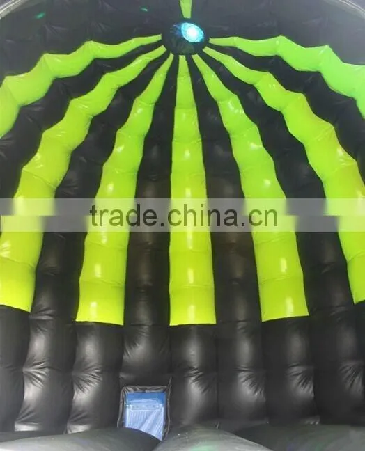 inflatable disco dome bounce castle bouncer round disco house