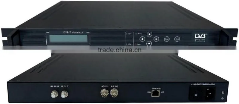 asi to dvb-t converter modulator (ASI IN,DVB-T RF out)