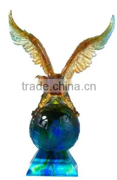 Chinese Liuli buddha Statue