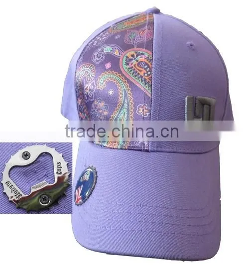 cotton twill bottle opener baseball cap
