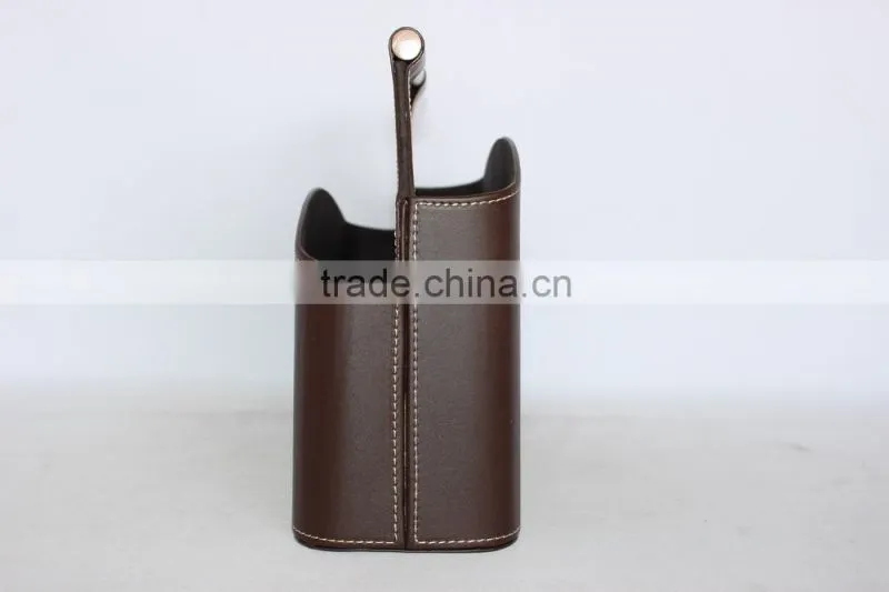 Faux Leather Storage Baskets for Sundries/ Decorative Cardboard storage basket