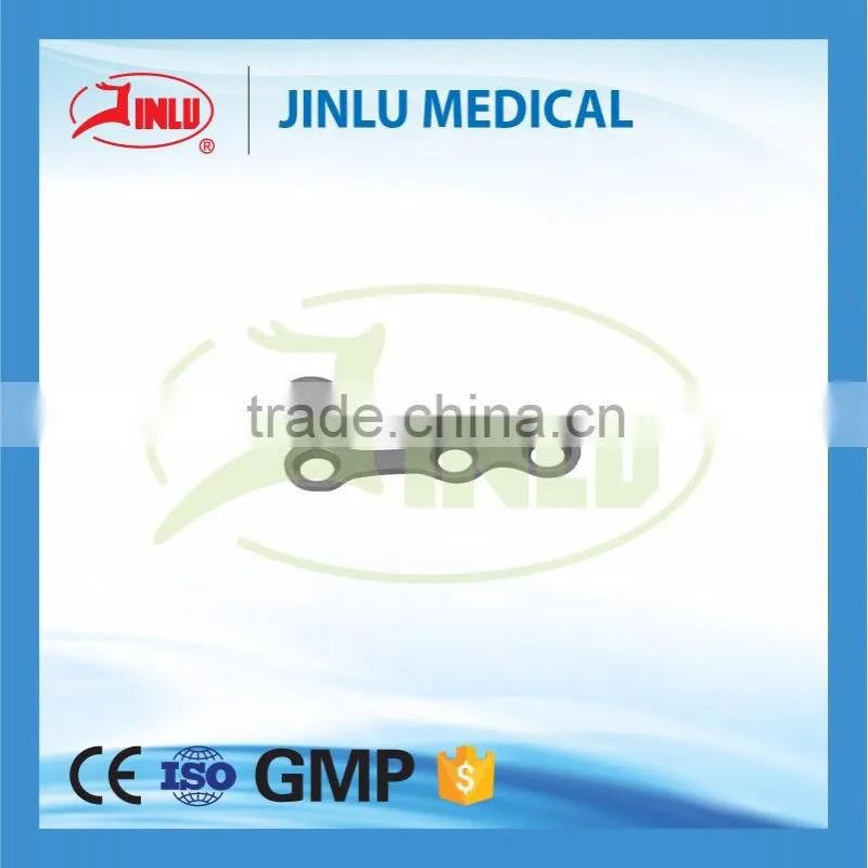 FDA certificated facial surgery L-shaped Plate(L/R Type) type I,face mini plate,facial orthopedic.