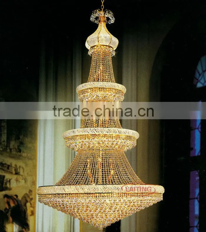 Big Empire Crystal Chandelier For Lobby-6175
