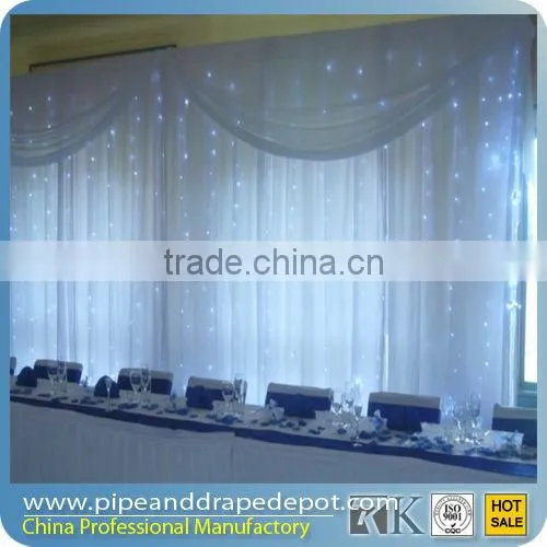 Wholesale latest ceiling drapery fabric and curtain accessory 2013 in RK