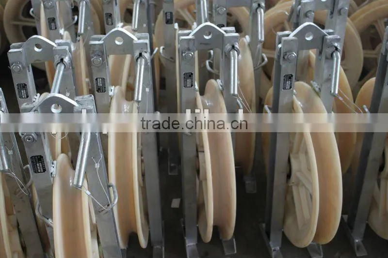 String Pulley 3-wheel pulley block