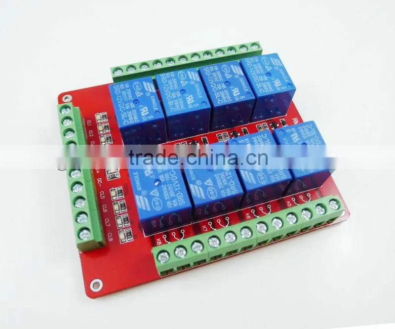 DC 12V 8 way Relay Module 8-Channel Relay For AVR ARM Development