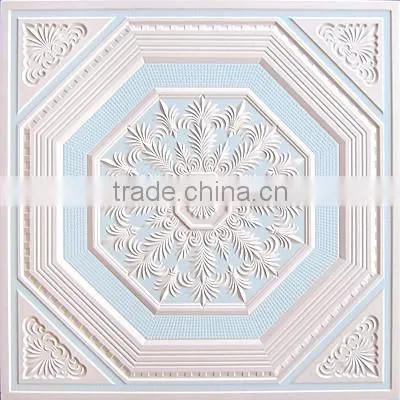 Square ceiling GRG gypgum fiber ceiling board & calcium silicate board