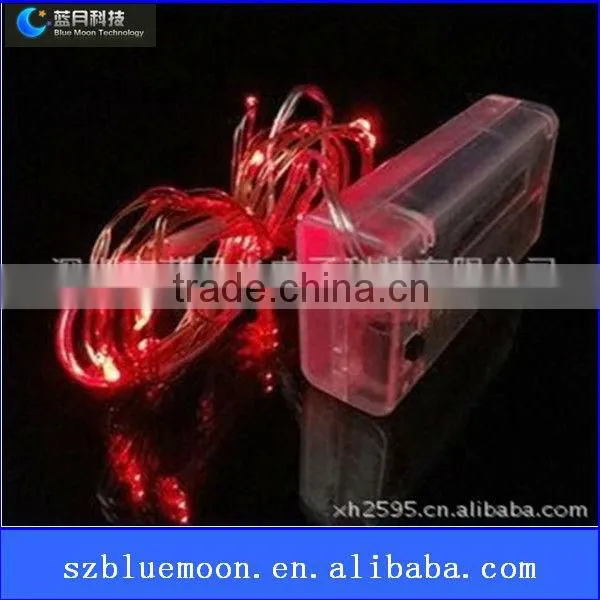 Ball shape battery led mini lights can be blinking