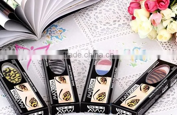 2015 New Design Magic Instant eyeshadow palette eye shadow sticker