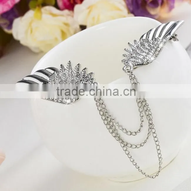 Fashion alloy cute angel brooches for men