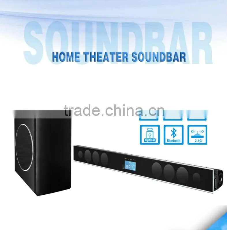 60 WATT POWERED SOUNDBAR WITH 80WATT WIRELESS SUBWOOFER