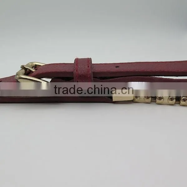 2015 fashion style high quality skinny chain belt for women