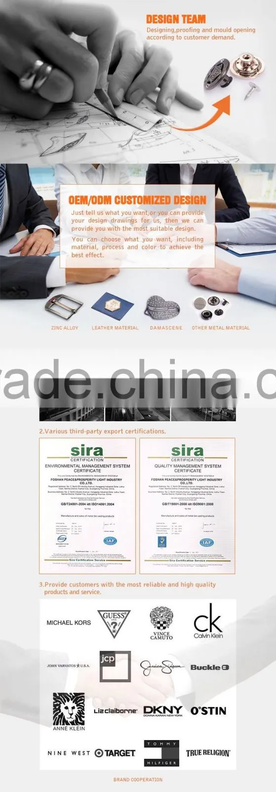 Factory wholesale zinc alloy metal decorative zipper puller zipper slider