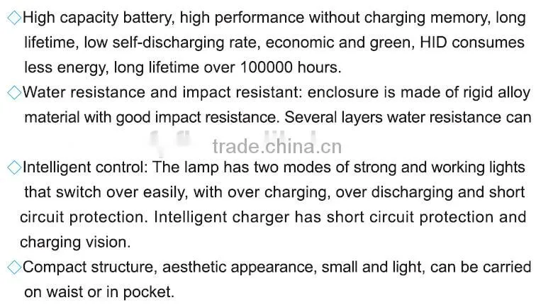 Explosion proof portable rechargeable searchlight