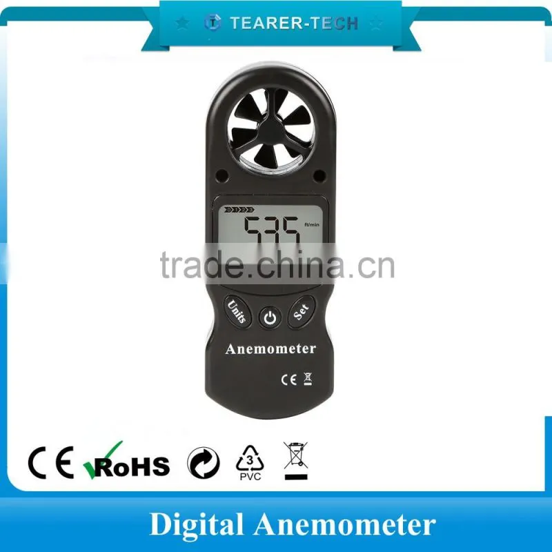 Digital Mini Handheld Wind Speed Meter TL-300 Scale Anemometer Thermometer Device