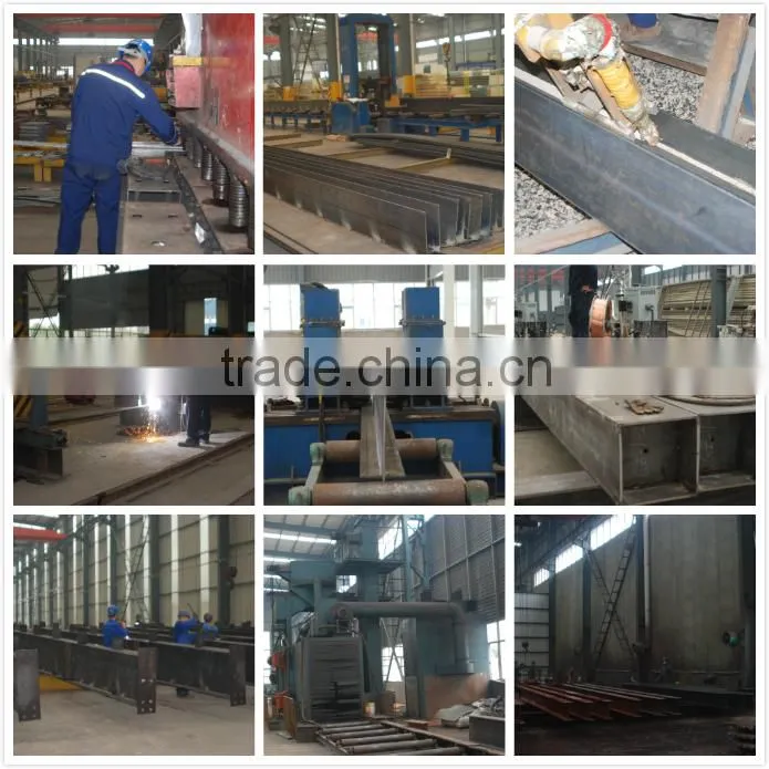 Colorful Steel Structure Fabricated Workshop Buildings