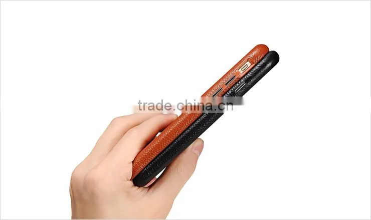 Genuine Leather Cell Phone Stand case for Apple iPhone 6