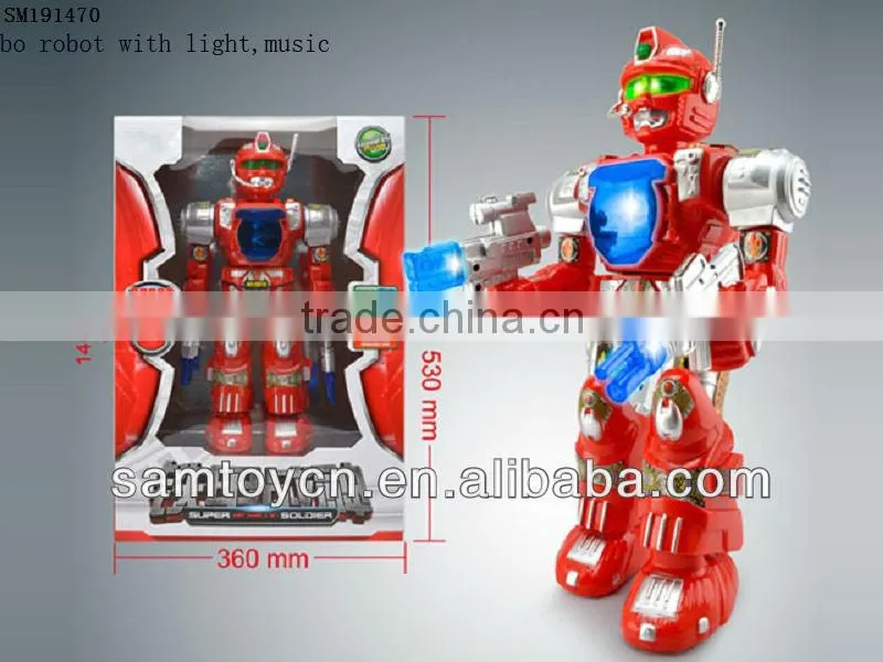 Universal b/o robot toy,battery operated robot