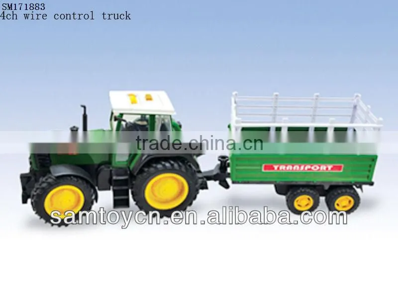 Kids friction toy logging trucks