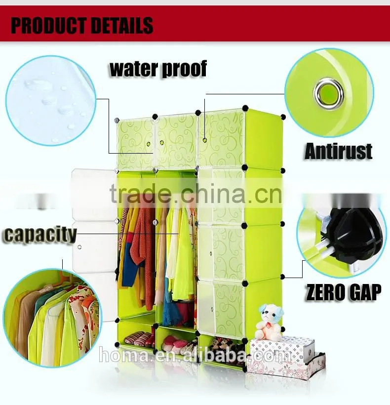 Furniture Simple design wardrobe coat rack HMY3-4
