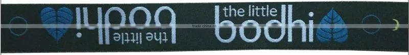 factory direct woven label patch garment usage label for jeans warning labels for garments