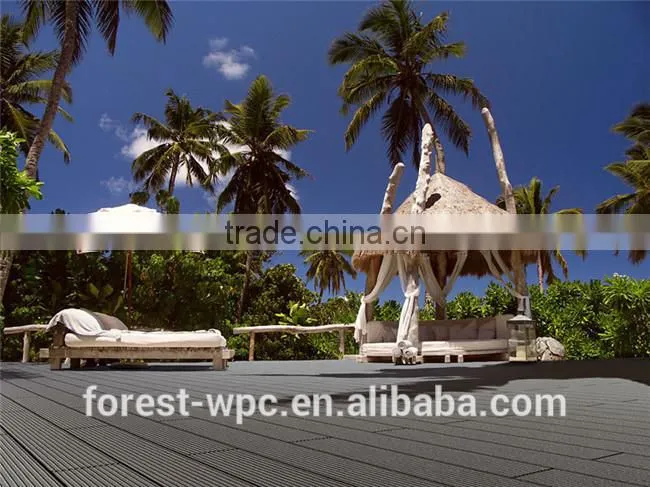 outdoor flooring driveways composite wood high strength high pressure wpc