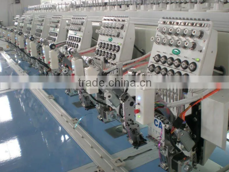 1000rpm high speed double sequin computerized embroidery machine