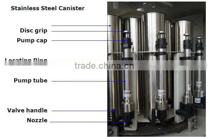 A2 0.077ml accuracy Automatic paint tinting equipment/A4 600ML colorant sequential dispenser