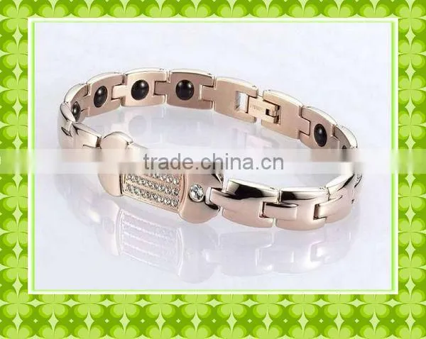2013 wholesale energy and fashion bracelets with titanium #11009-1