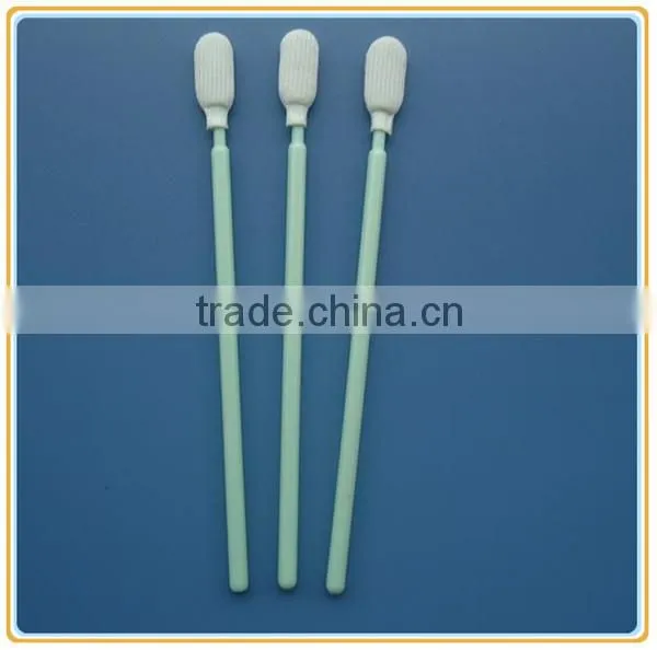 Cleanroom plastic handle microfiber industrial use swab