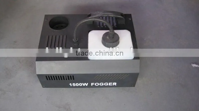 up-spraying fog machine