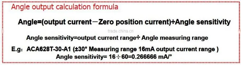 ACA628T Ultra Precision Dual axis 4-20mA Level Sensor More Suitable For Long-term Field Monitoring and Leveling