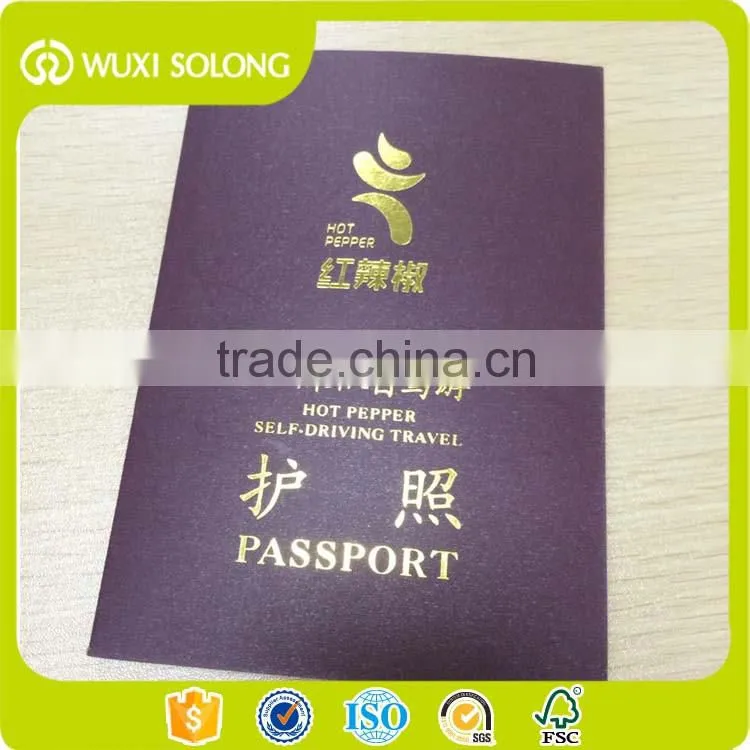 Passport booklets printing