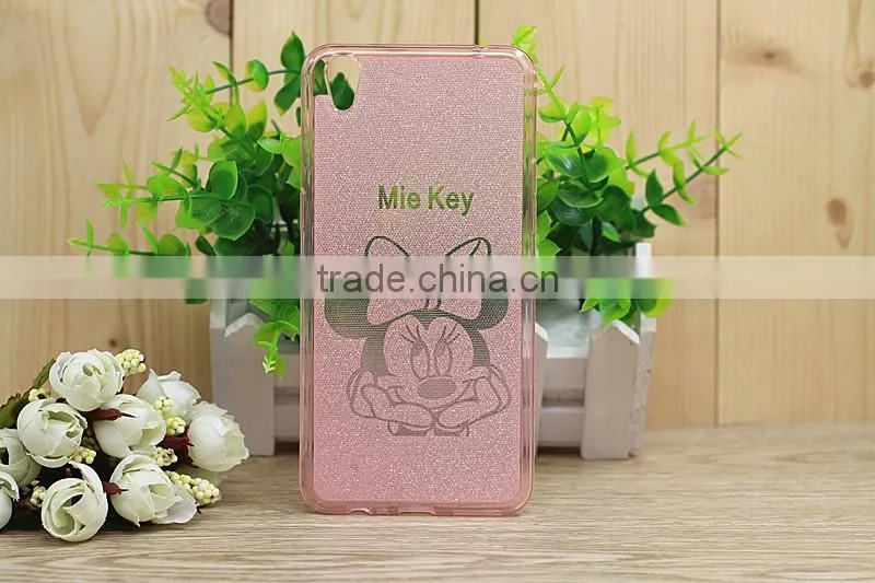 Cartoon flash power TPU phone case for oppo a37