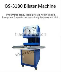 BS-5070 Scourer blister packing machine