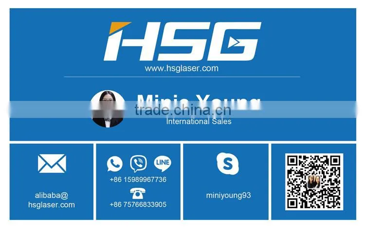 HSG Cnc Fiber Pipe Plate Laser Cutting Machine Price for 3 Meters Pipe
