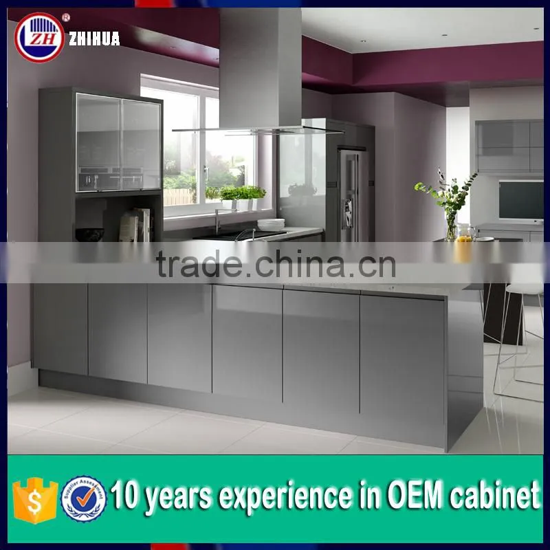 China high gloss UV/acrylic kitchen cupboards modern kitchen cabinet door design kitchen set
