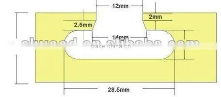 slat wall panel