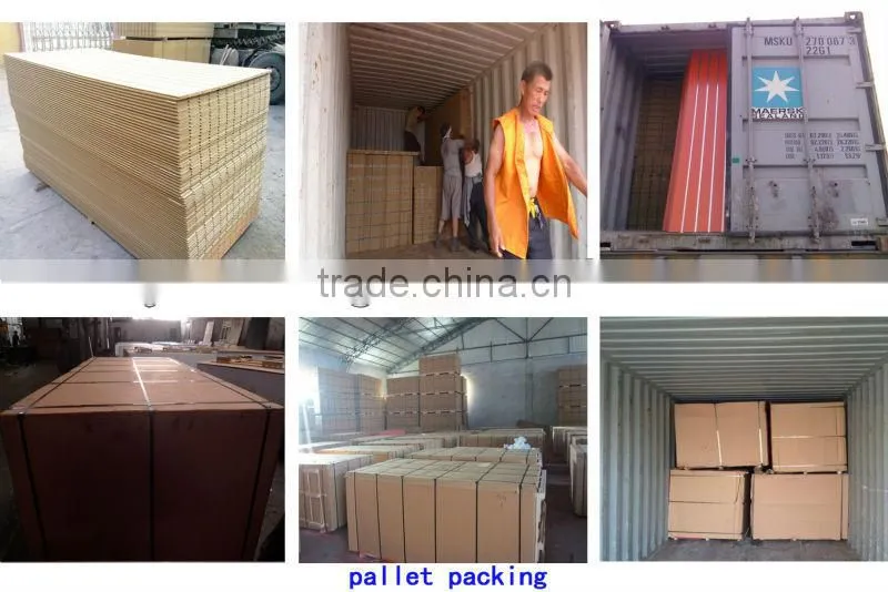 2015 hot sales Melamine MDF slatwall panels plywood /displaying board with rose printed for construction decorate metarials